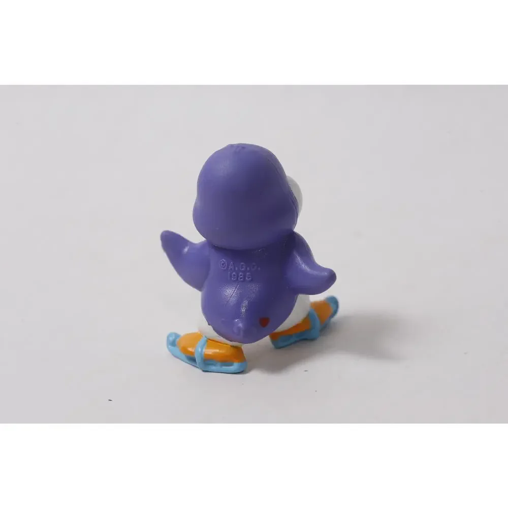 1980s Care Bears Cousins Cozy Heart Penguin Ice Skating Figurine ~260817-WH 1003
